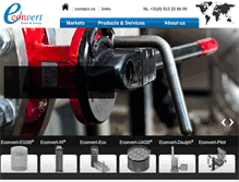 Tablet Screenshot of econvert.nl